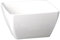 APS 79008 Schale FRIENDLY BOWL 25 x 25 cm, Höhe 12 cm, weiß, hergestellt aus gebrauchtem Plastik, Made in Germany