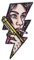 Finally Home Aufnäher Patch - Gangster Girl Blitz | Patch zum Aufbügeln | Retro Anime Aufbügelbilder, Sexy Patches zum Aufnähen, Coole Bügel Patches, Bundeswehr Abzeichen Bügelbild Flicken