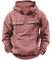 WESBR Oversized Hoodie Herren Casual Persönlichkeit Coole Hoodies Herren Sport Mehrere Taschen Herren Hoody Mit Kapuze Einfachheit Sweatshirts Für Mode Trend Herren C-Pink 3XL