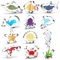 Marine Animals Cookie Cutters Shapes for Baking, Stainless Steel 12 PCS Biscuit Cutter Mould Set, Funny Fish Shapes Cookie Cutter Baking Mould for Kids Birthday Party Easter DIY Cake Decoration