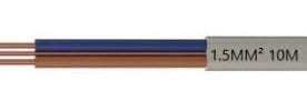 Electrical Grey Twin and Earth 6242YH Cable (1.5MM² TWIN AND EARTH, 10, meter)