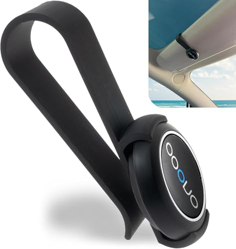 XAiOX [Test SEHR GUT, Note 1.3] Autohalterung für OOONO NO 1, Auto Sonnenblenden Halterung für OOONO Blitzerwarner CO-Driver NO1, Auto Zubehör für Innenraum Sonnenblende, stabil hitzebeständig