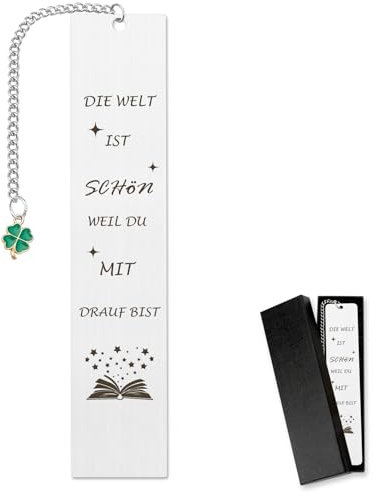 Lehrer Geschenk,Mutmacher Geschenk Glücksbringer Prüfung Geschenke Frauen Valentinstag Geschenk Für Männer Ihn Sie Lesezeichen Lesezeichen Metall Lesezeichen Studenten Geschenk Bookmarks