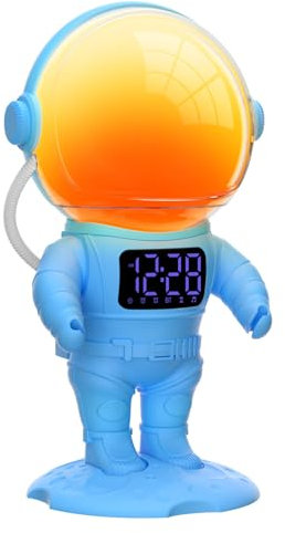 Tageslichtwecker Sonnenaufgang Lichtwecker Wecker mit Licht, Sunrise Wake Up, Smart Bluetooth Lautsprecher, 30 White Noise,Timer,Dual Alarm, Dimmbare Nachtlicht mit Farbewechel für Erwachsene & Kinder