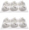 Cabilock 2pcs Cake Silicone Mold Plaster Doll Cake Decorating Sweet Lids Pan Bread Tin Doll Baking Cookware Chocolate Fryer Pancake Maker Ninja Air Fryer Wax Non Bakeware Silica Gel White