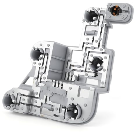Riloer Rücklichtplatine, grauer Rücklichtlampenhalter, Rücklichtlampenhalter kompatibel mit Mercedes-Benz W204 C-Klasse Limousine 2007-2010, rechts