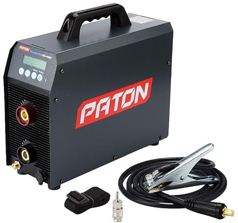 PATON StandardTIG 270A soldadora TIG AC/DC 400V – set completo de soldadora TIG con función de pulso, soldadora inverter profesional digital para soldadores que trabajan con TIG y aluminio