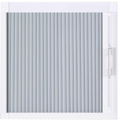 Puerta de privacidad plegable de acordeón con accesorios de instalación para armario de dormitorio, puerta interior corredera invisible (60 x 80 cm)