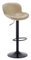 ZXFIYTBH Barhocker Barstuhl Rezeption Kassierer Drehbarer Barstuhl Licht Luxus Lift Barstuhl Home Island Hochhocker Bar Hochstuhl Drehbarer Barhocker Thekenhocker(Beige)
