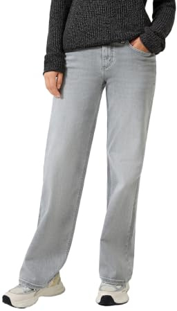 QS Damen Jeans, Catie Wide Leg Jeans Catie/Slim Fit/Mid Rise/Wide Leg/Superstretch