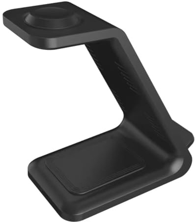 Asyduey Cargador Inalámbrico de 100 W, Base de Carga Rápida por Inducción para Watch Pods y Teléfonos