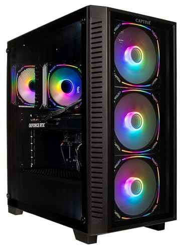 Captiva PC Entry Gaming I95-421 | Intel Core i9 14900KF | 64GB DDR4 RAM | NVIDIA GeForce RTX 5060 Ti 16GB | 2 TB SSD | ohne OS