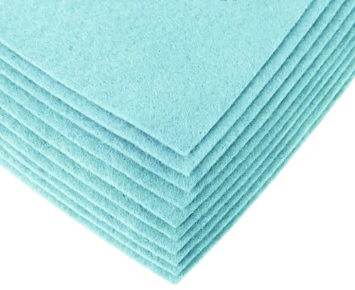 maDDma Bastelfilz Bögen 10er-Pack Flex Filz DIN A4, Stärke 1,5-2mm, Filzplatte, 50 Farben