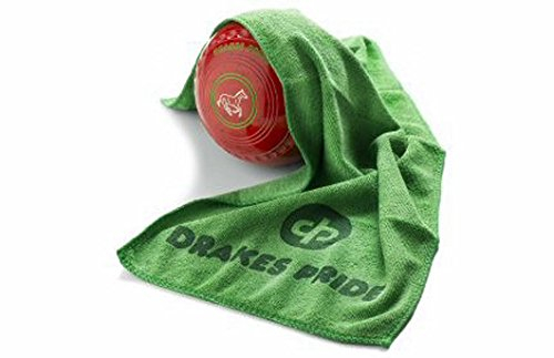 DRAKES PRIDE GREEN MICROFIBRE BOWLS TOWEL##B6305**