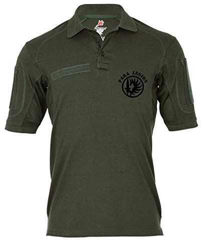 Copytec Tactical Poloshirt Alfa - para Legion Fremdenlegion Etrangere #19337, Größe:L, Farbe:Oliv