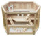 Unbekannt MyPets® Kleintierkäfig Villa XL Nagerkäfig Für In- und Outdoor - Plexiglas -Top Ausstattung