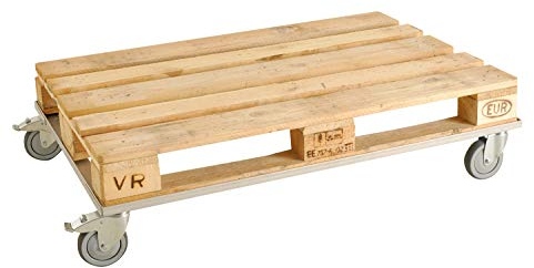 Palettenwagen niedrig | Geeignet für Paletten mit den Abmessungen 1200x800 mm