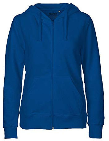 Neutral - Damen Sweatjacke 'Zip Hoodie' / Royal, M