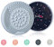 Jessup Pinselreiniger Silikon Make-up Pinsel-Reinigung Matte mit Schwamm multifunktional Make-up Pinsel Waschwerkzeug für Puder Lidschatten Augen Pinsel (Blau) A004