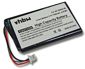 vhbw Akku Ersatz für Mitac Mio 1ICP6/35/51, 523450A1 für GPS Navigation Navi (1100mAh, 3,7V, Li-Ion)