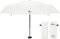 Parapluie pliant compact solide anti UV pour femmes & hommes