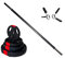 POWER-XTREME 19,5kg Aerobic/Gymnastik Hantelset Pump-Set, 30mm | 140cm Langhantelstange, gummiert mit Hantelscheiben aus Kunststoff (Gripper)