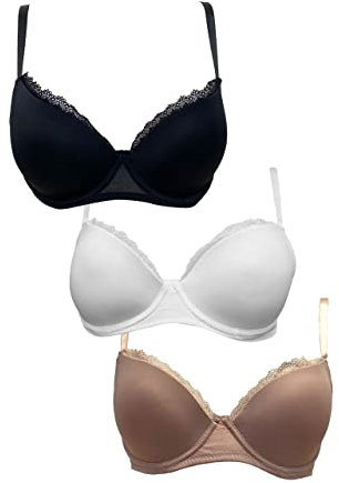 Coconuda Confezione da 3 Reggiseni Azalea Assortito 2