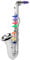 Kinder Saxophon Spielzeug, Kunststoff Mini Saxophon Saxophon Musikinstrument Spielzeug für Kinder Kinder Jungen Mädchen(Silber) Blasinstrumente