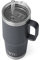 YETI Rambler Straw Mug, Stainless Steel Vacuum Insulated Mug with Stronghold Lid, Charcoal, 25 oz (739 ml)