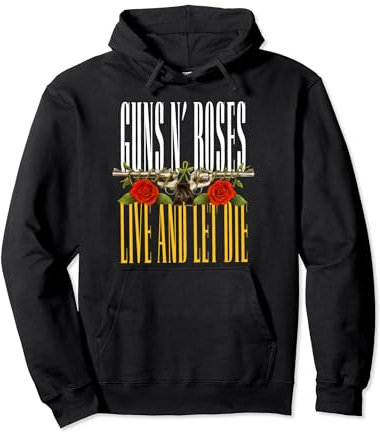Offizielle Guns N' Roses Live and Let Die Pullover Hoodie