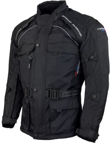 Motorradjacke Herren mit CE Protektoren Regenmembrane Thermofutter Textil Motorrad Jacke