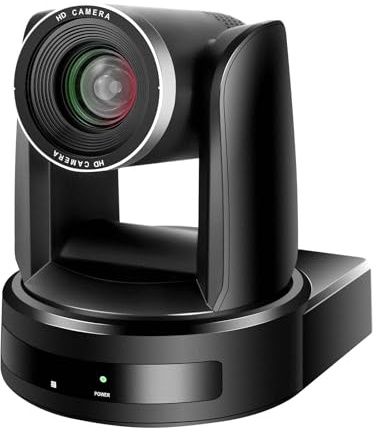 ADKIDO PTZ Camera 10X Optical Zoom Video with SDI Cameras, HDMI Camera Support PTZ Control and IP Live Streaming Output for Conferencing, Church