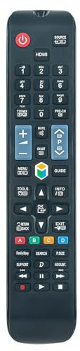 AA59-00585A Nuovo telecomando di ricambio adatto per Samsung LED Smart TV HDTV UE22ES5400PXZT UE26EH4500PXZT UE32EH5300PXZT UE32ES5500PXZT UE37ES5500PXZT UE40EH5300PXZT UE40ES5500PXZT 500PXZ; T