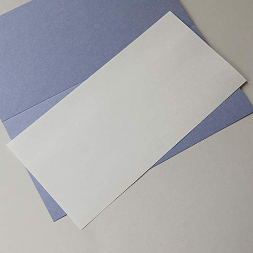 250 altweiße, kräftige Einlegeblätter 10,3 x 20,8 cm, Munken Pure 170 g/qm (für lang-DIN-Klappkarten)
