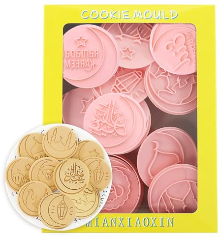 Eid Mubarak Emporte-pièces pour décoration de fête musulmane 3D Ramadan Fondant Gâteau Biscuit Pâtisserie Fondant Moule