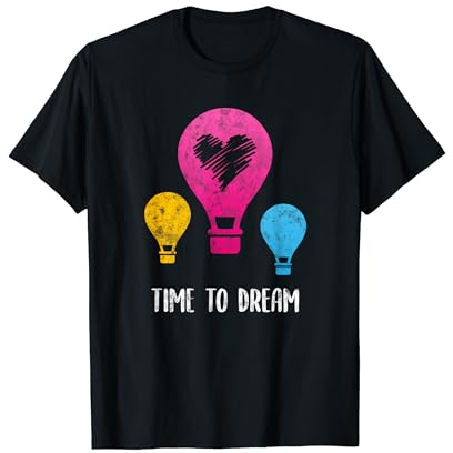 Heißluftballon Ballone Ballonfahren Fliegen Am Horizont T-Shirt