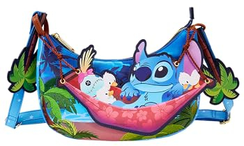 Loungefly Disney Stitch Camping Cuties Hängematte Crossbody