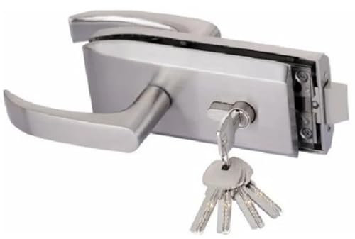 10–12 mm Aluminium-Glastür-Übersetzungsschloss for linke Türöffnung, 1 Stück