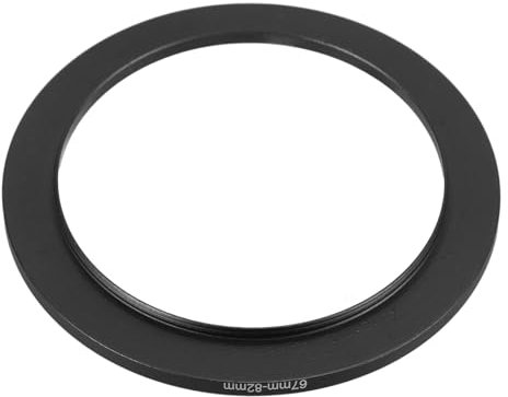 QUMIIRITY Camera Lens Adapter Ring 67mm to 82mm Step-up Filter Ring Aluminum Constructi