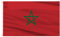 AhfuLife Bandera de Marruecos de 150cm x 90 cm, 1 Pieza de Banderas Marroquíes de Colores Brillantes con Ojales de Latón, Bandera Decorativa de Marruecos para 2025 Fútbol Mundial Olímpico Día
