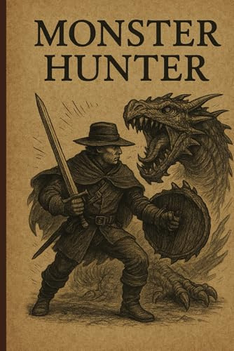 Monster Hunter Journal for DnD – 150 Page Lined Adventure Log: Track Your Encounters, Discoveries, and Dangerous Creatures