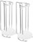 Yardwe 2ensembles Support De Barbecue Acier Inoxydable De Étagères Suspendues Pour Brochettes Accessoire Pratique Pour Grillades Plein Air