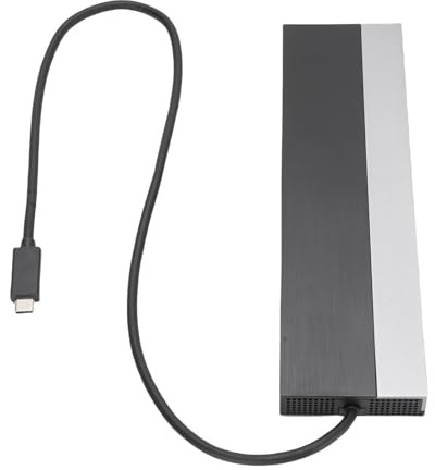 Bewinner 12 in 1 Stazione di Docking di Tipo C, Hub USB con VGA Displayport RJ45 HD Multimedia Interfaccia Porta Alluminio