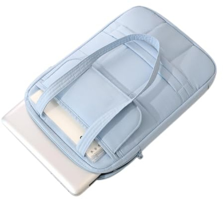 Waterproof Laptop Bag - 15in Waterproof Briefcase with Shoulder Strap | Laptop Carrying Case for Tablet Chargers Cables Business Office Commuting Travel Re mote Work