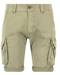 Alpha Industries Herren Crew Short Für Cargos, Light Olive, 34 EU