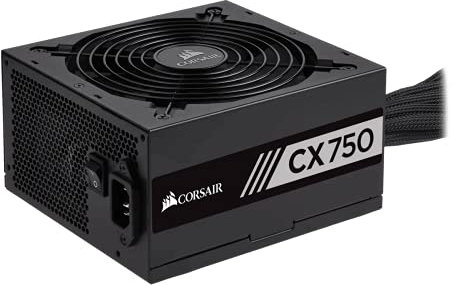 Corsair CX750 Alimentation PC (80 PLUS Bronze, 750 Watt, EU)
