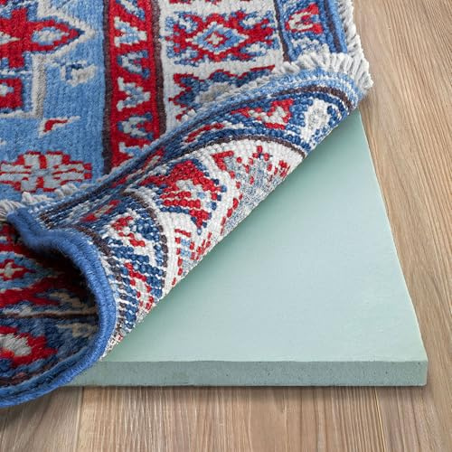 RUGPADUSA - Cloud Comfort Memory-Schaum – 1,5 m x 2,1 m dick – luxuriös gepolsterte Teppichunterlage – wasserabweisend
