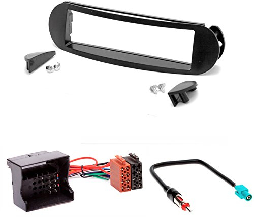 CARAV 11-040-25-7 1-DIN Marco de plástico para Radio para Volkswagen New Beetle 1997-2010