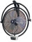 VDC Ventilatore industriale da parete e soffitto, 120 W, con timer fino a 7,5 h e telecomando