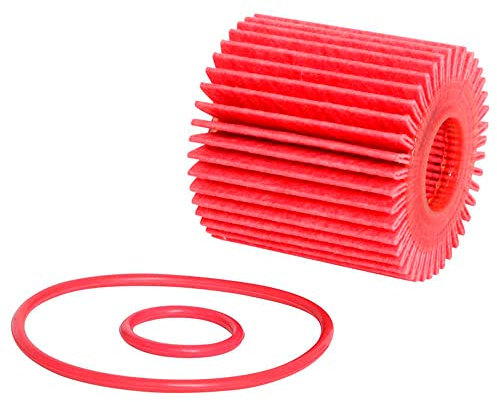 K&N Filtro olio - Serie ad alte prestazioni compatibile con Lexus, Lotus, Scion, Toyota (HP-7020)